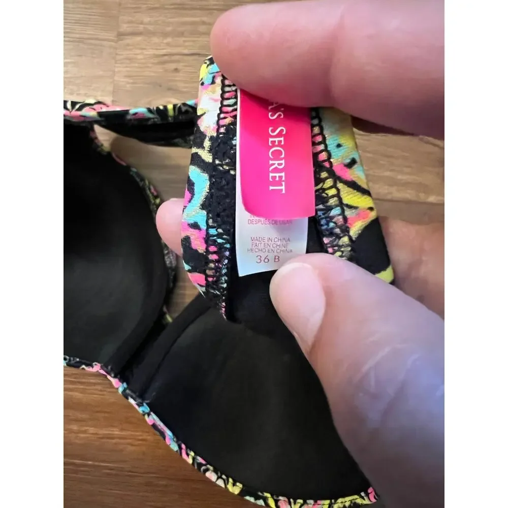 Victorias Secret Strapless Molded Cup Bikini Top Size 36B - Picture 5 of 5